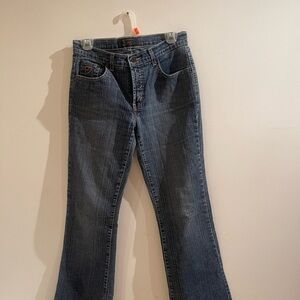 3-15) Authentic  vintage Lois blue jeans​